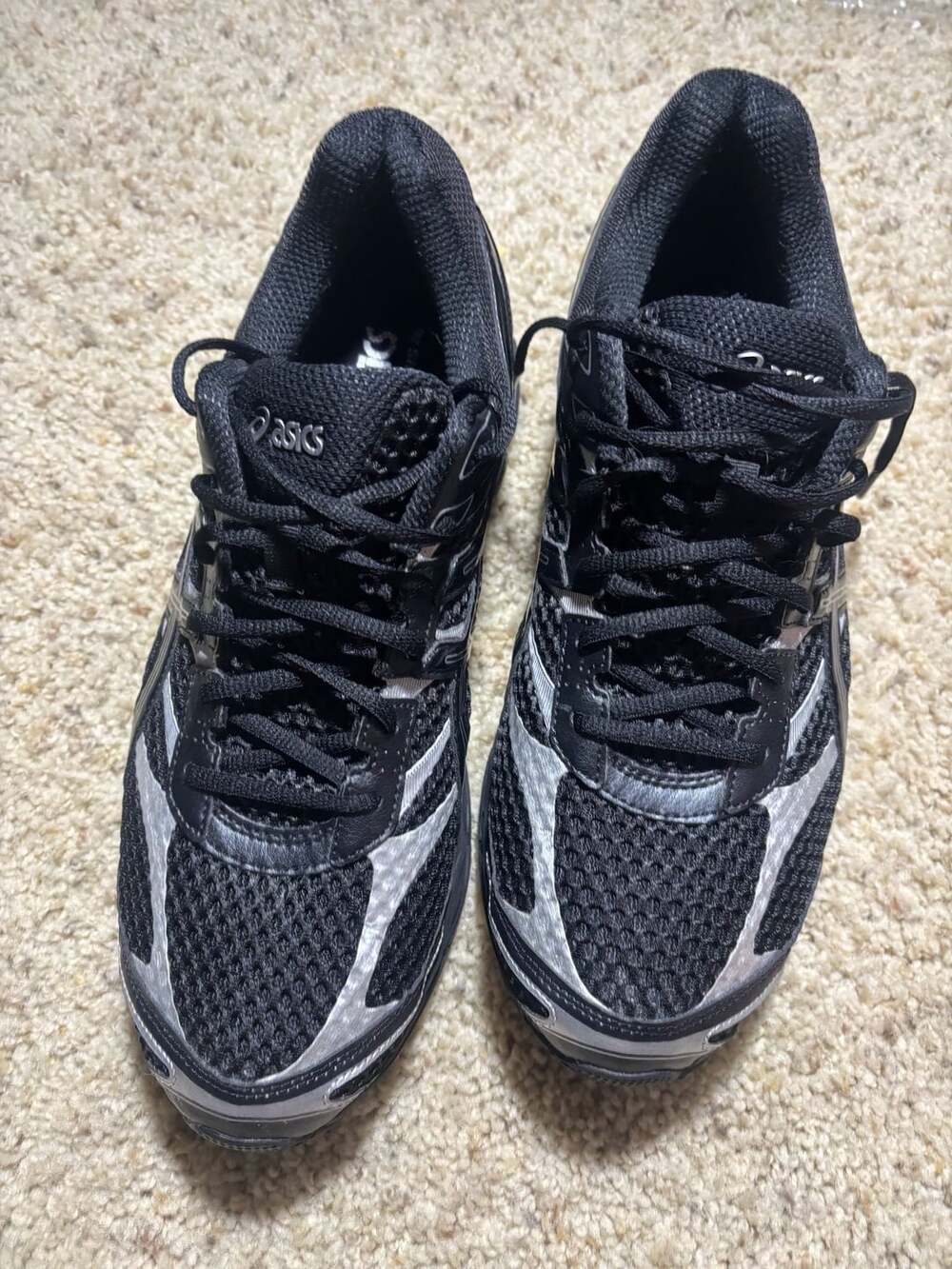 ASICS Gel-Cumulus 16 Black Pure Silver Sneakers